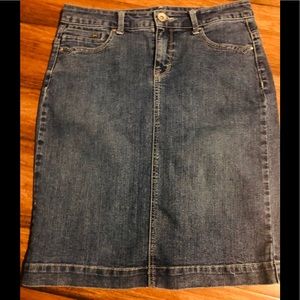 Jean skirt